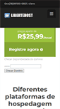 Mobile Screenshot of libertehost.com.br