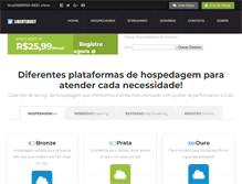 Tablet Screenshot of libertehost.com.br